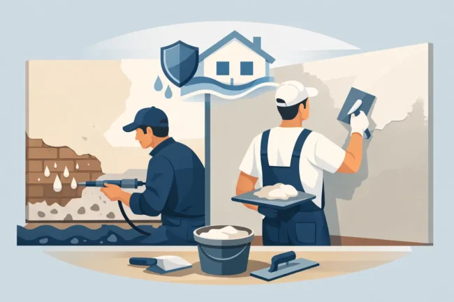 Plastering After Damp Treatment Explained