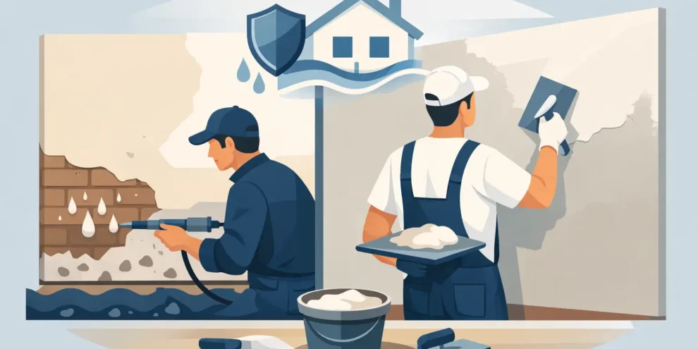 Plastering After Damp Treatment Explained