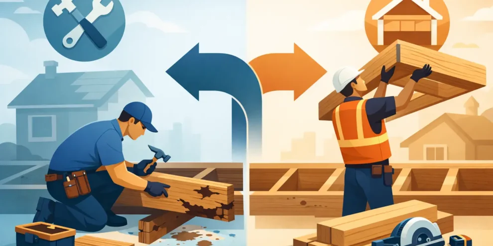 Repair or Replace Joists? How to Decide