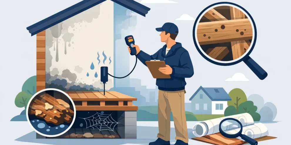 What Happens in a Damp and Timber Survey?