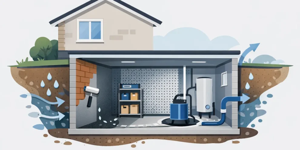 Basement Tanking Systems Explained Clearly