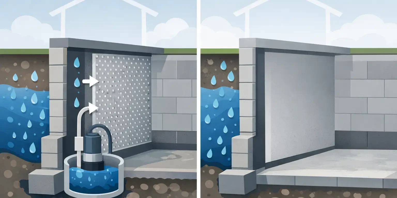 Basement Membrane vs Tanking Explained
