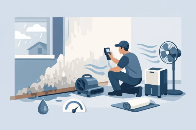 How to Dry Out Walls Properly