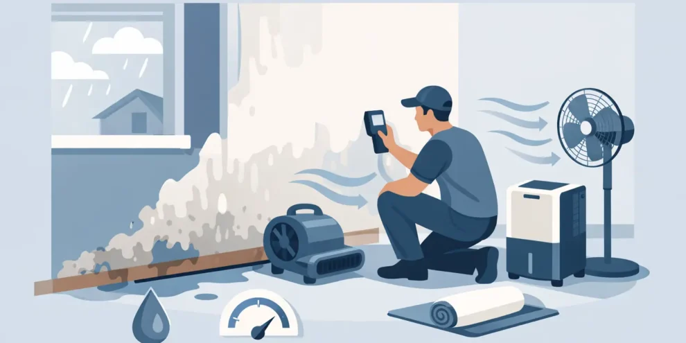 How to Dry Out Walls Properly
