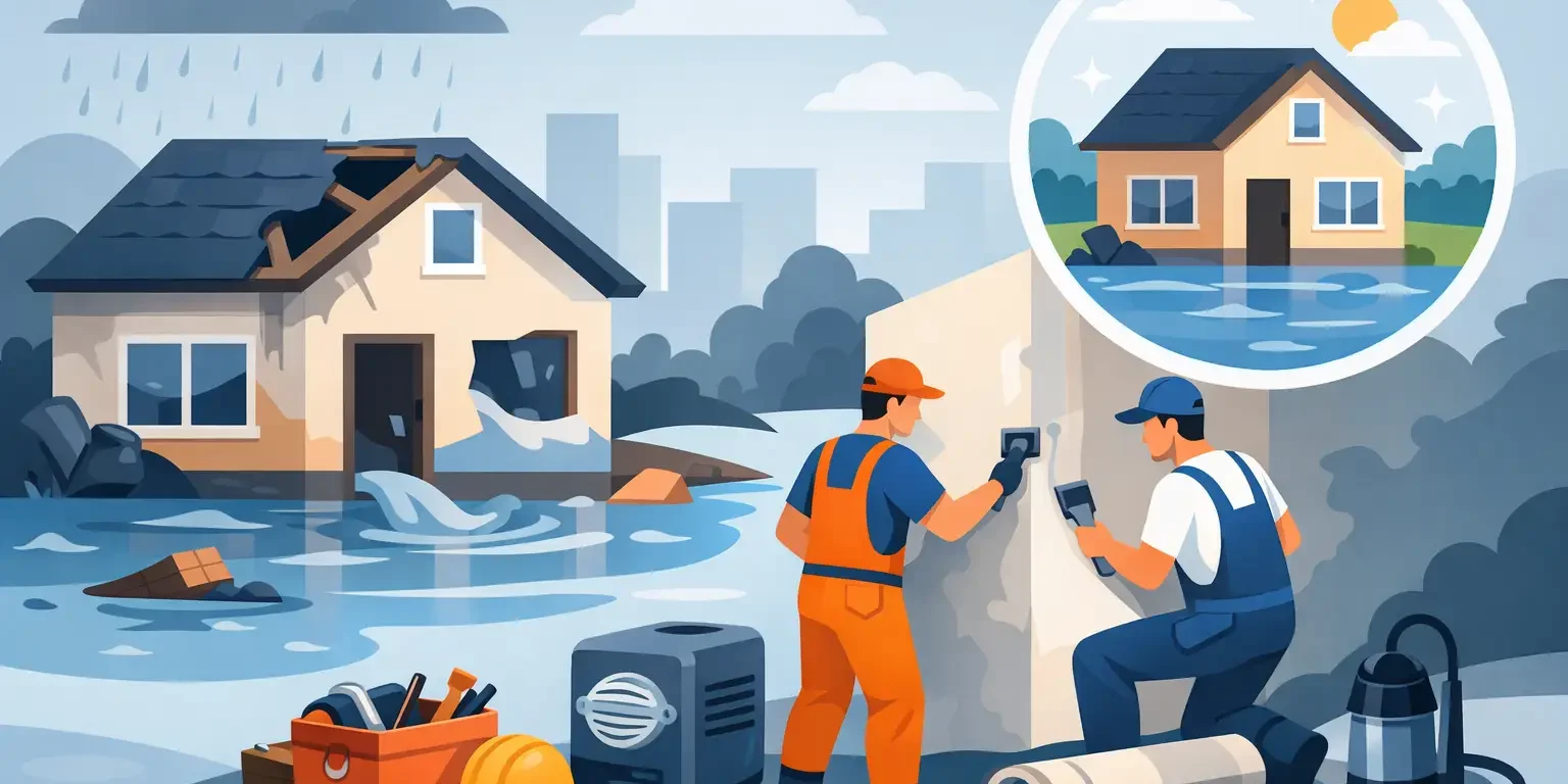 How to Repair Flood Damage Properly