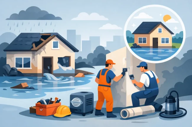 How to Repair Flood Damage Properly