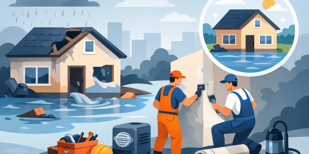 How to Repair Flood Damage Properly