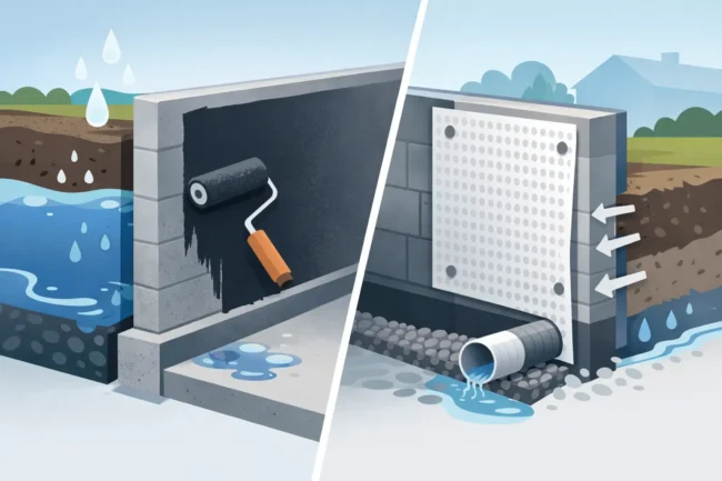 Tanking or Cavity Membrane?