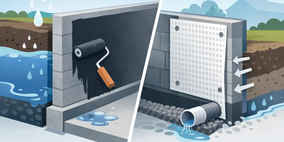 Tanking or Cavity Membrane?