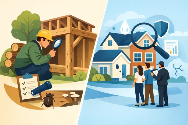 Timber Survey vs Homebuyer Report