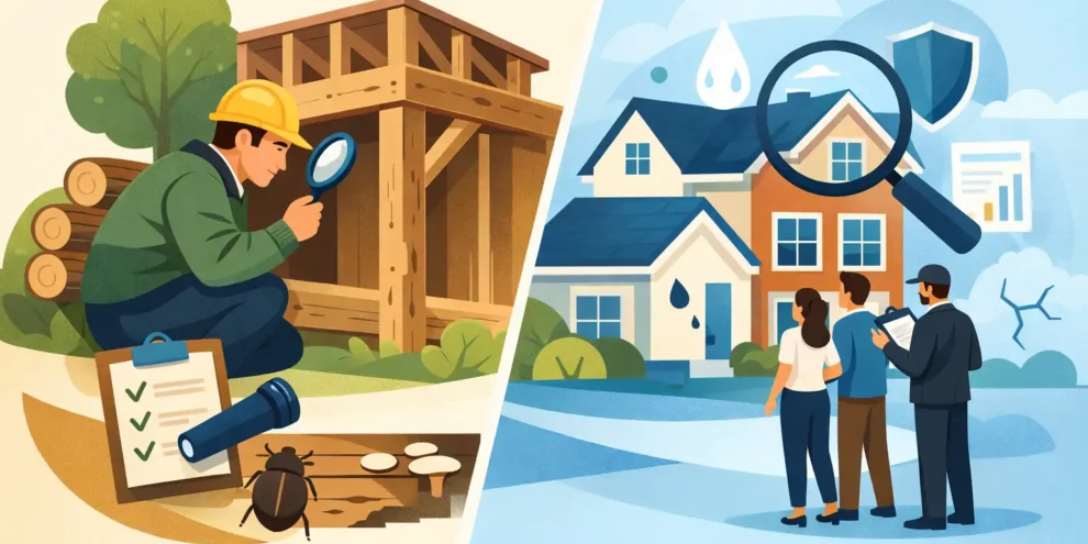 Timber Survey vs Homebuyer Report
