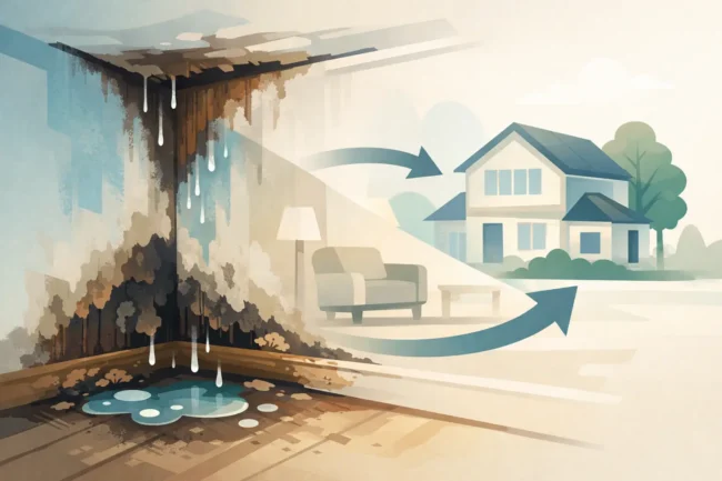 Can Wet Rot Spread Quickly in Your Home?