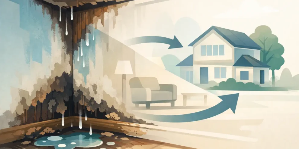 Can Wet Rot Spread Quickly in Your Home?
