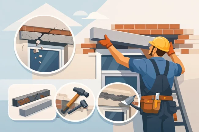 How to Replace Damaged Lintels in Your Home