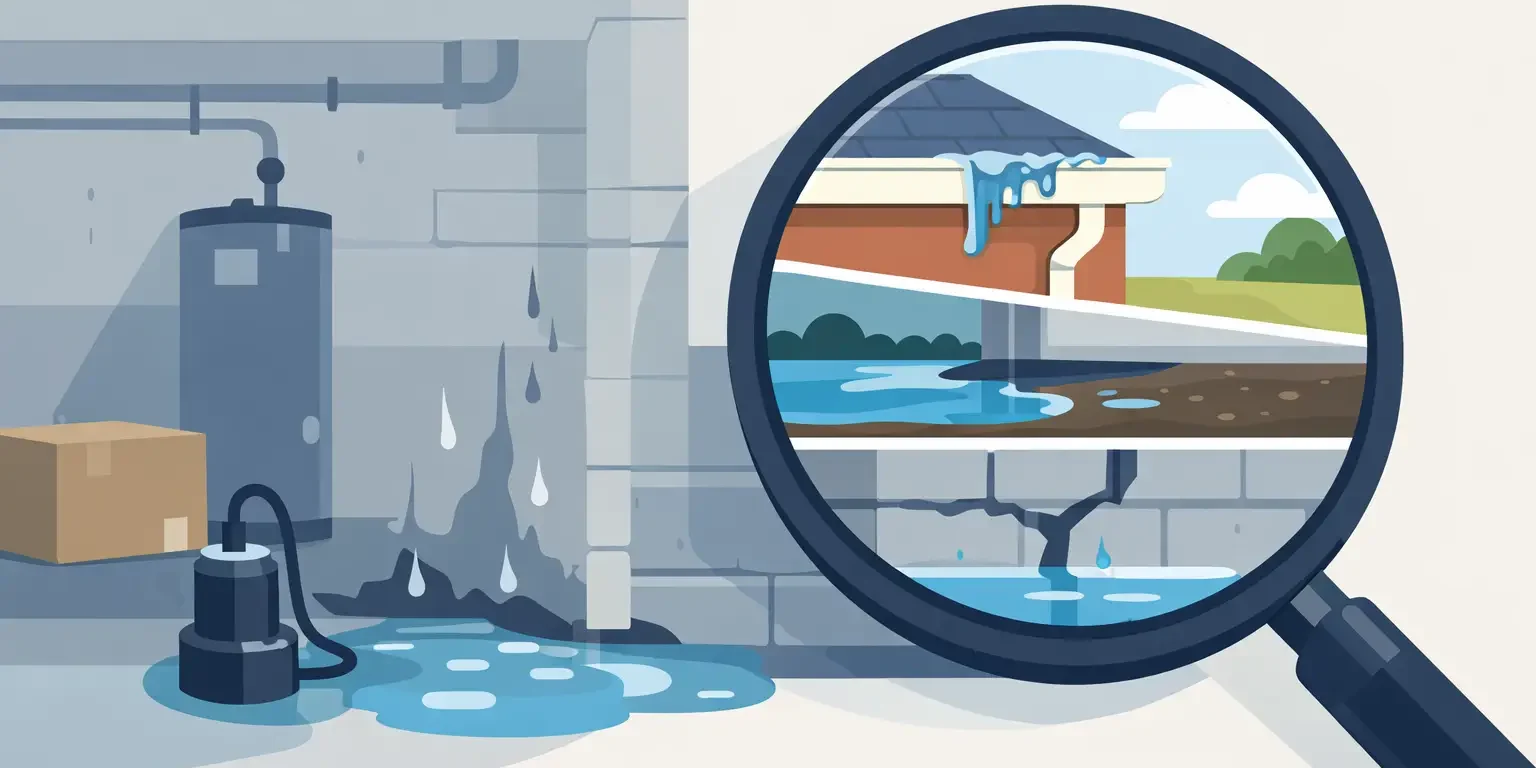 How to Stop Basement Leaks: Find the Cause How to Stop Basement Leaks: Find the Cause