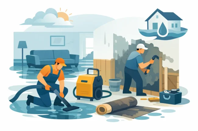 A Guide to Flood Repair Works After Water Damage
