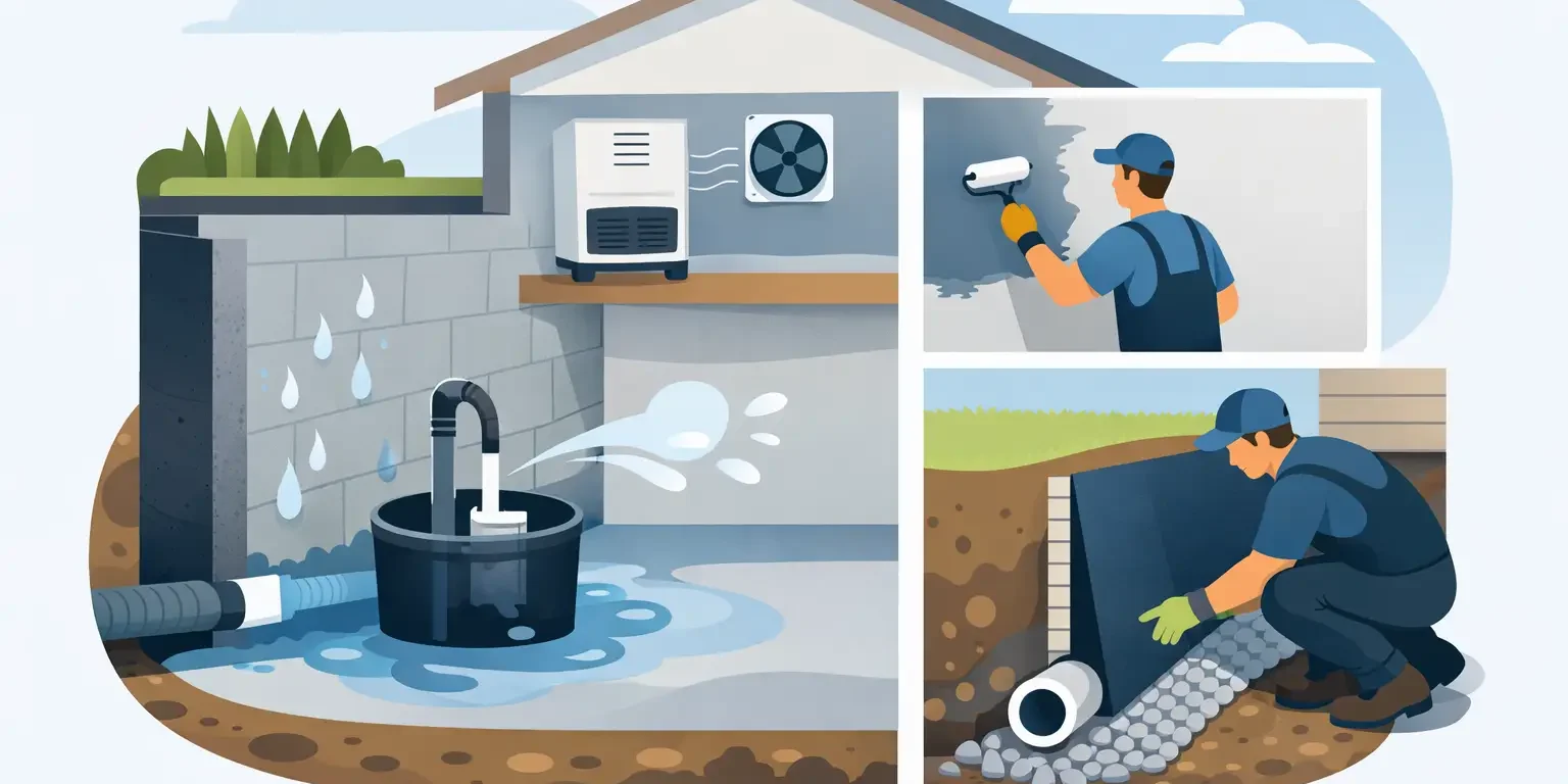 Best Treatments for Wet Basements Explained