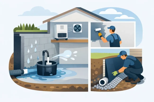 Best Treatments for Wet Basements Explained