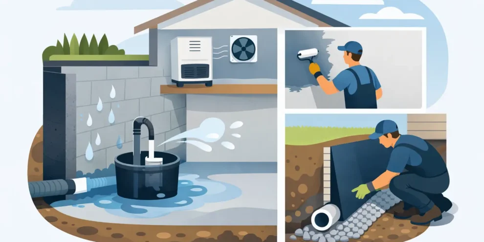 Best Treatments for Wet Basements Explained