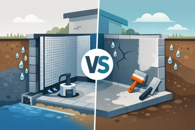 Cavity Drain Membrane vs Slurry - Which Is Best?