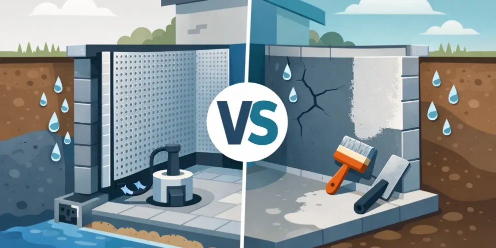 Cavity Drain Membrane vs Slurry - Which Is Best?