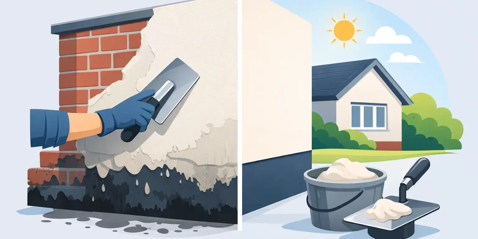 Rendering After Damp Treatment Explained