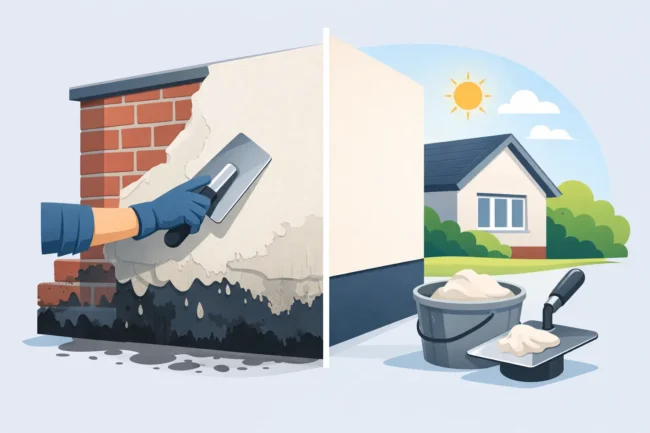 Rendering After Damp Treatment Explained