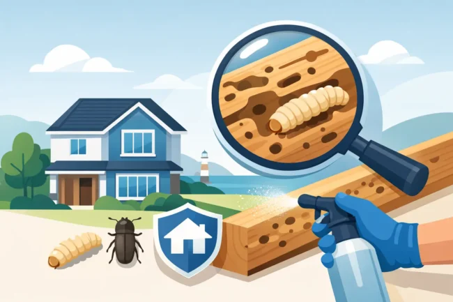 Woodworm Treatment Plymouth Homeowners Can Trust